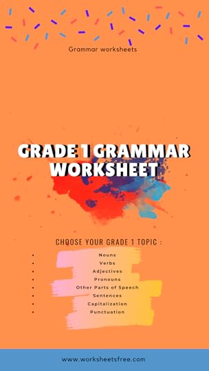 grade 1 grammar worksheet worksheets free