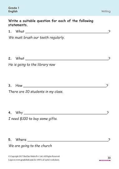 free english worksheets for grade 1class 1ib cbseicse