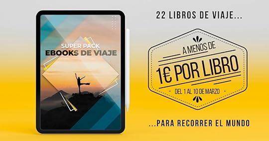 Superpack de libros de viaje para recorrer el mundo