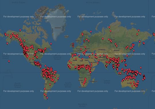 map of endangered languages