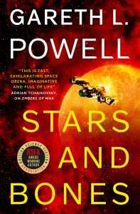 Cover for Stars and Bones by Gareth Powell 