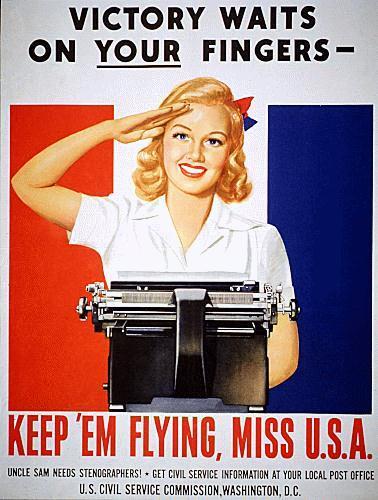 US poster, WWII