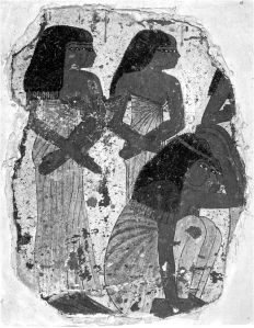 Mourners fold their 