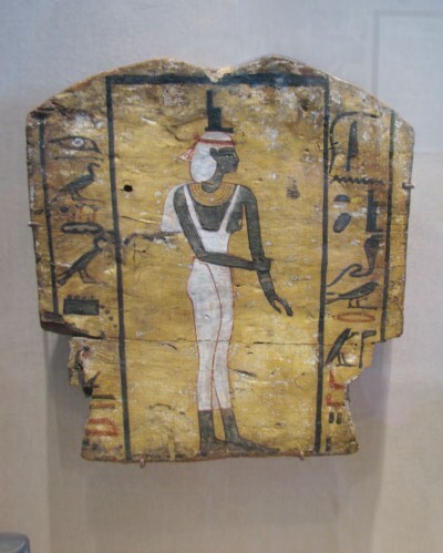 Isis mourns using the modified wing gesture