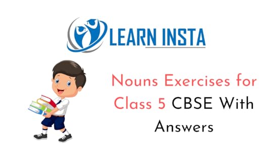 noun exercises for class 5 cbse with answers