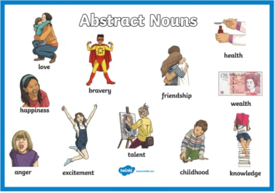 what is an abstract noun abstract nouns definition teaching