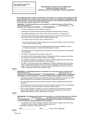 abortion paperwork fill out and sign printable pdf template signnow