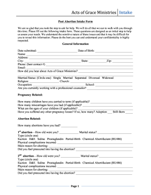 abortion forms to fill out fill out and sign printable pdf template signnow