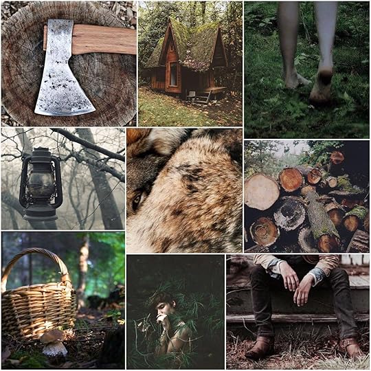 mood board for Salem Sinclair’s story