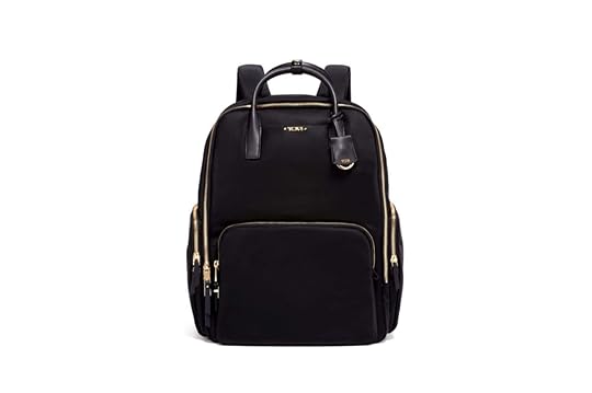 Black business backpack from TUMI 