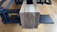 Beam closeup How to Build the Best Alternative to a Traditional Dining Table