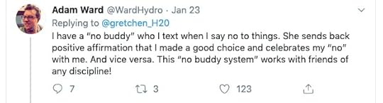 Tweet from Adam WardI have a 