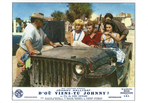 Johnny Hallyday and Sylvie Vartan in D'où viens-tu... Johnny (1963)