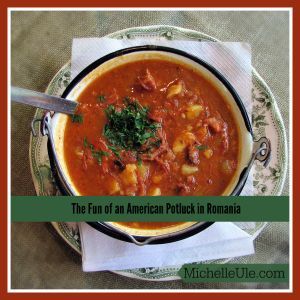 Goulash for a potluck