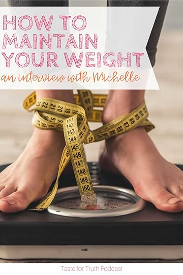 how to maintain your weight