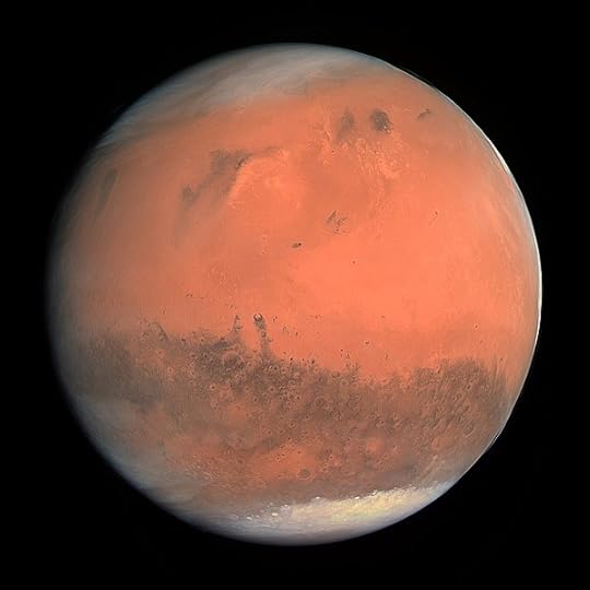 image of Mars, the red planet