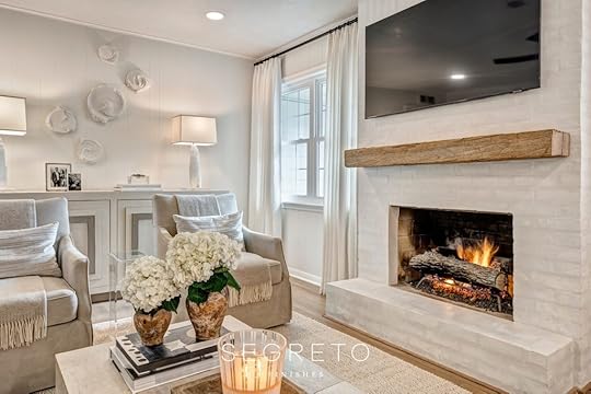 Remodeled living room