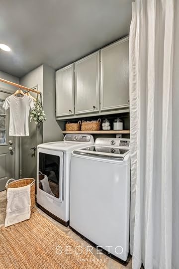 Remodeled laundry room