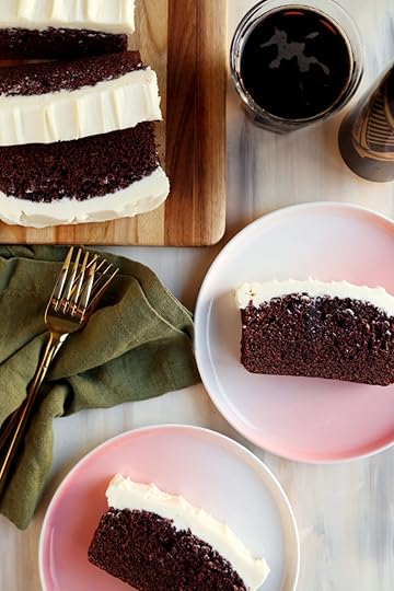 Chocolate Guinness Loaf Cake with Cream Cheese Frosting