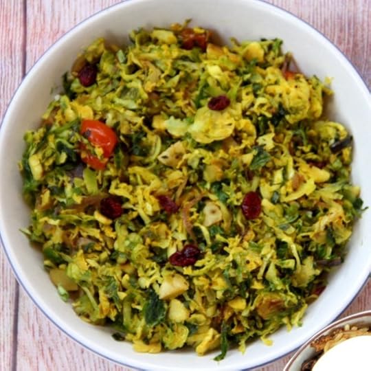 Stir Fried Brussels Sprouts