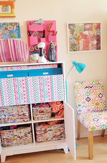 customized Nexera boss secretary desk with storage baskets inside