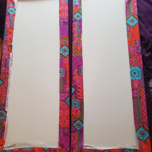 IKEA BILLY bookcase doors as bulletin board