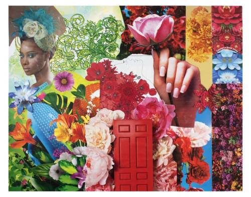 Flower Power Collage by Tiffany Gholar