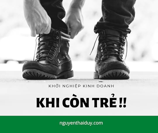 khởi nghiệp kinh doanh lúc còn trẻ