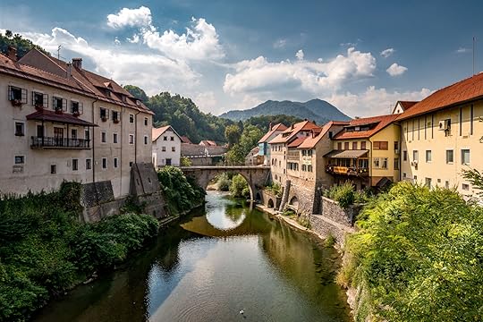 The Poljanščica and Selška Sora rivers which flow together beneath the Capuchin Bridge was the place where Agata has to prove her innocence by drowning herself and coming out from the water alive by any means.