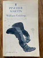 Cover of Pincher Martin, novel by William Golding, illustration by Paul Hogarth