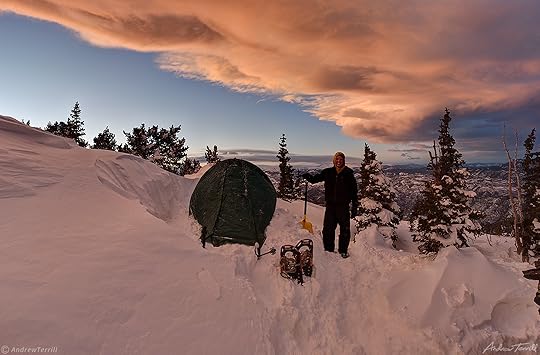evening in camp chief mountain colorado