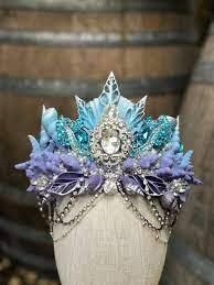 CUSTOM DESIGNED Mermaid Crown Sea Queen Crown Seashell | Fantasy jewelry, Mermaid headpiece, Mermaid crown