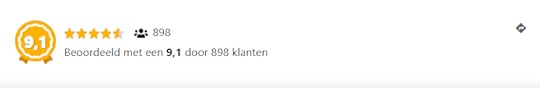 Webwinkelkeur reviews van Boekhouden in Excel