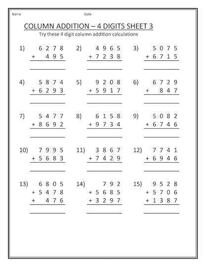 3rd grade math worksheets best coloring pages for kids