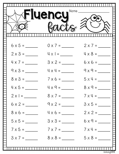 3rd grade halloween multiplication worksheets