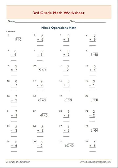 3rd grade printable worksheets 99worksheets