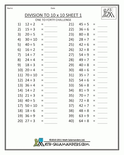 3rd grade division worksheets best coloring pages for