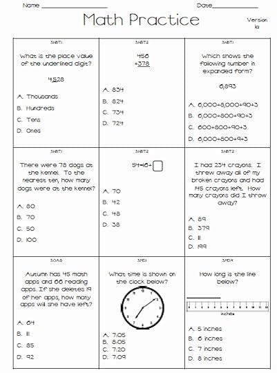 3rd grade math staar test practice worksheets db excelcom
