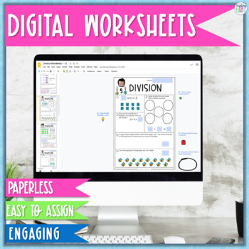 division worksheets 3rd grade by teaching in the heart of