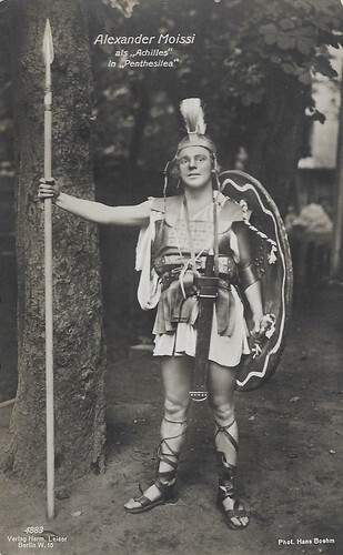 Alexander Moissi as Achilles in Penthesilea