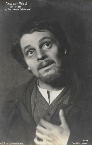 Alexander Moissi in Der lebende Leichnam