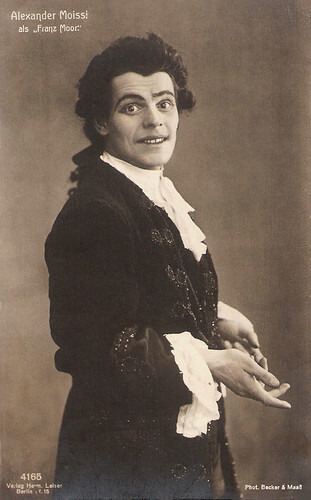 Alexander Moissi as Franz Moor