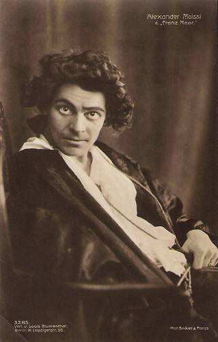Alexander Moissi as Franz Moor in Die Räuber