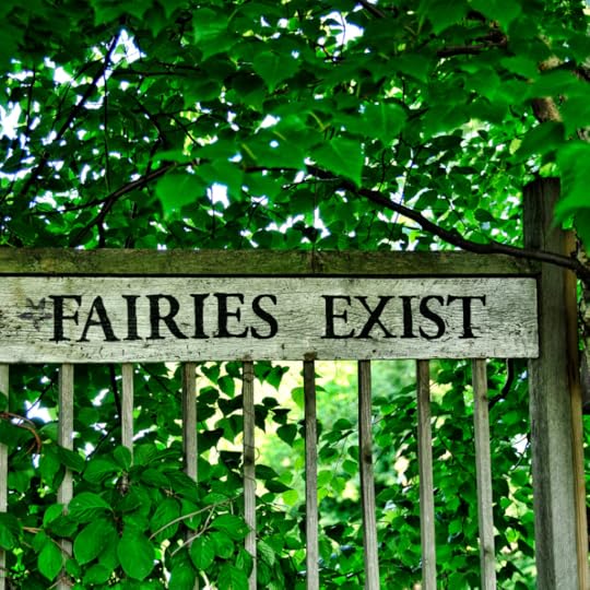 Sign saying that Fairies Exist
