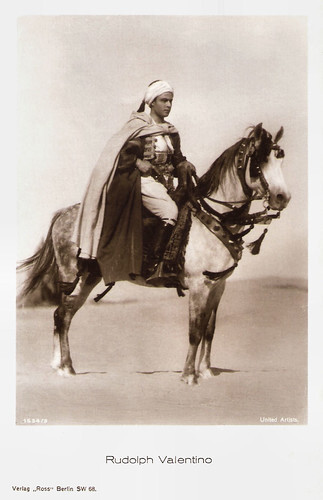 Rudolph Valentino in The Son of the Sheik (1926)