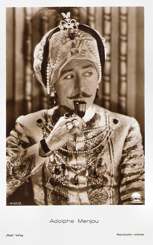Adolphe Menjou in His Tiger Wife (1928)
