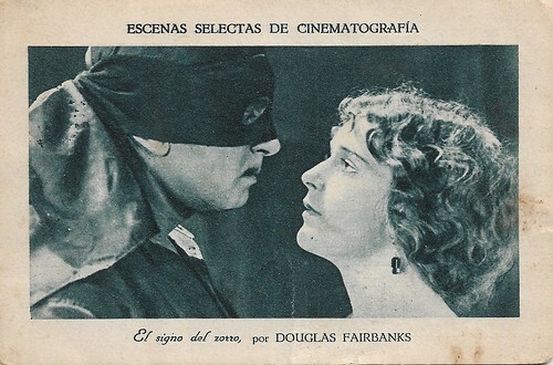 Douglas Fairbanks in The Mark of Zorro (1920)