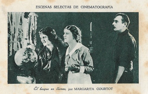 Marguerite Courtot and Lew Cody in Jacqueline, or The Blazing Barriers