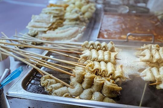 pojangmacha odeng street food