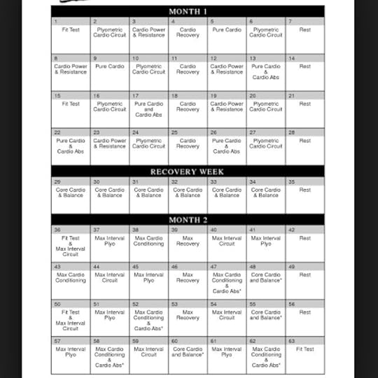 insanity deluxe calendar insanity workout calendar
